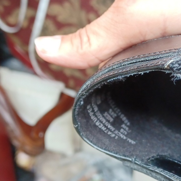 Tom McAn Leather Heeled Booties, Black,  NWOB, 7.5W - Picture 5 of 5